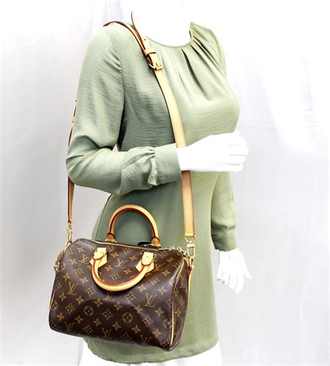 louis vuitton speedy bandouliere 25 monogram vs damier|louis vuitton speedy 30 price.